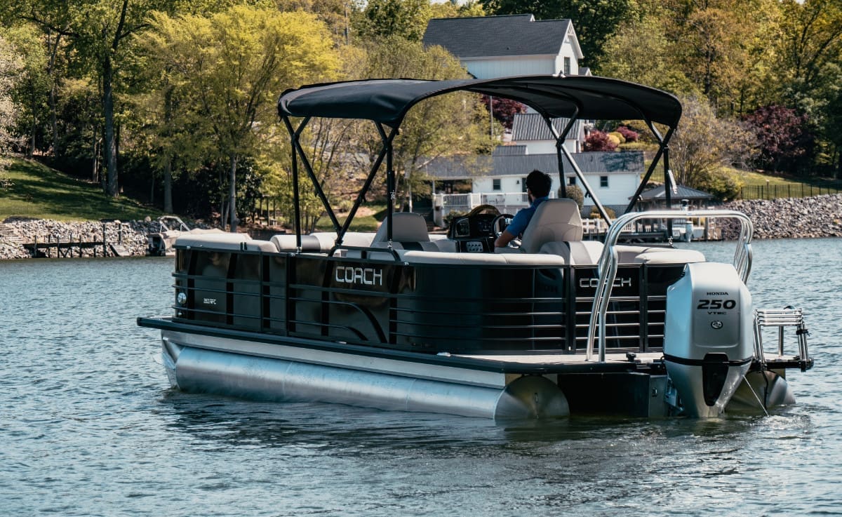 Coach Tritoon Boats