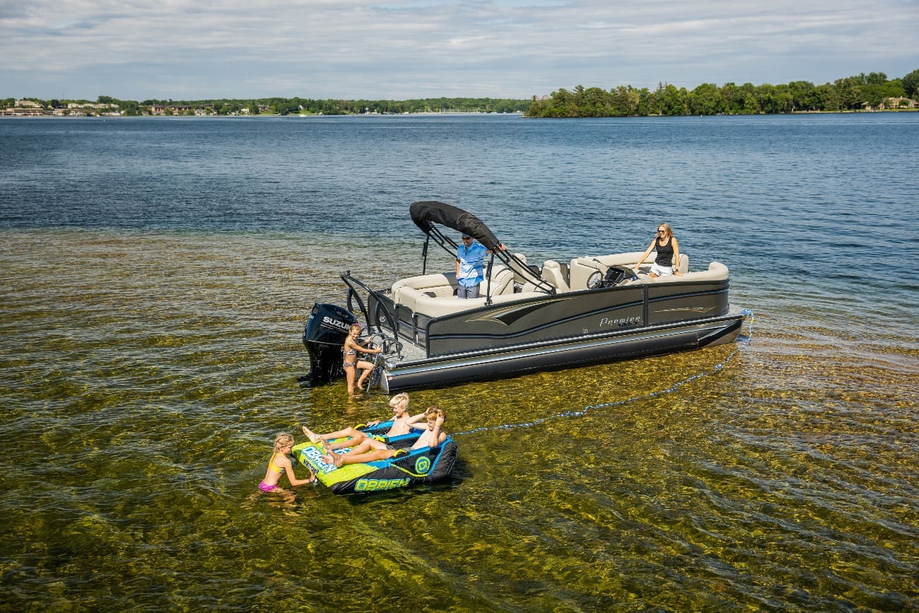 Premier Pontoon Boats Exceptional Handling Maneuverability