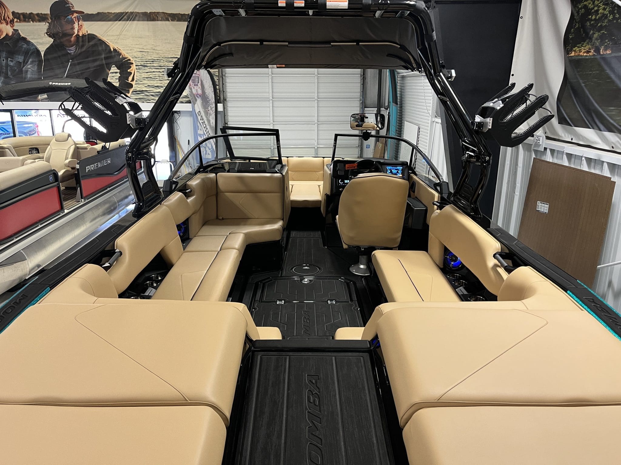 2026 - Moomba - Tykon - boat - Aqua Flake / Tan - SouthTown Watersports - Charlotte, NC - gallery image
