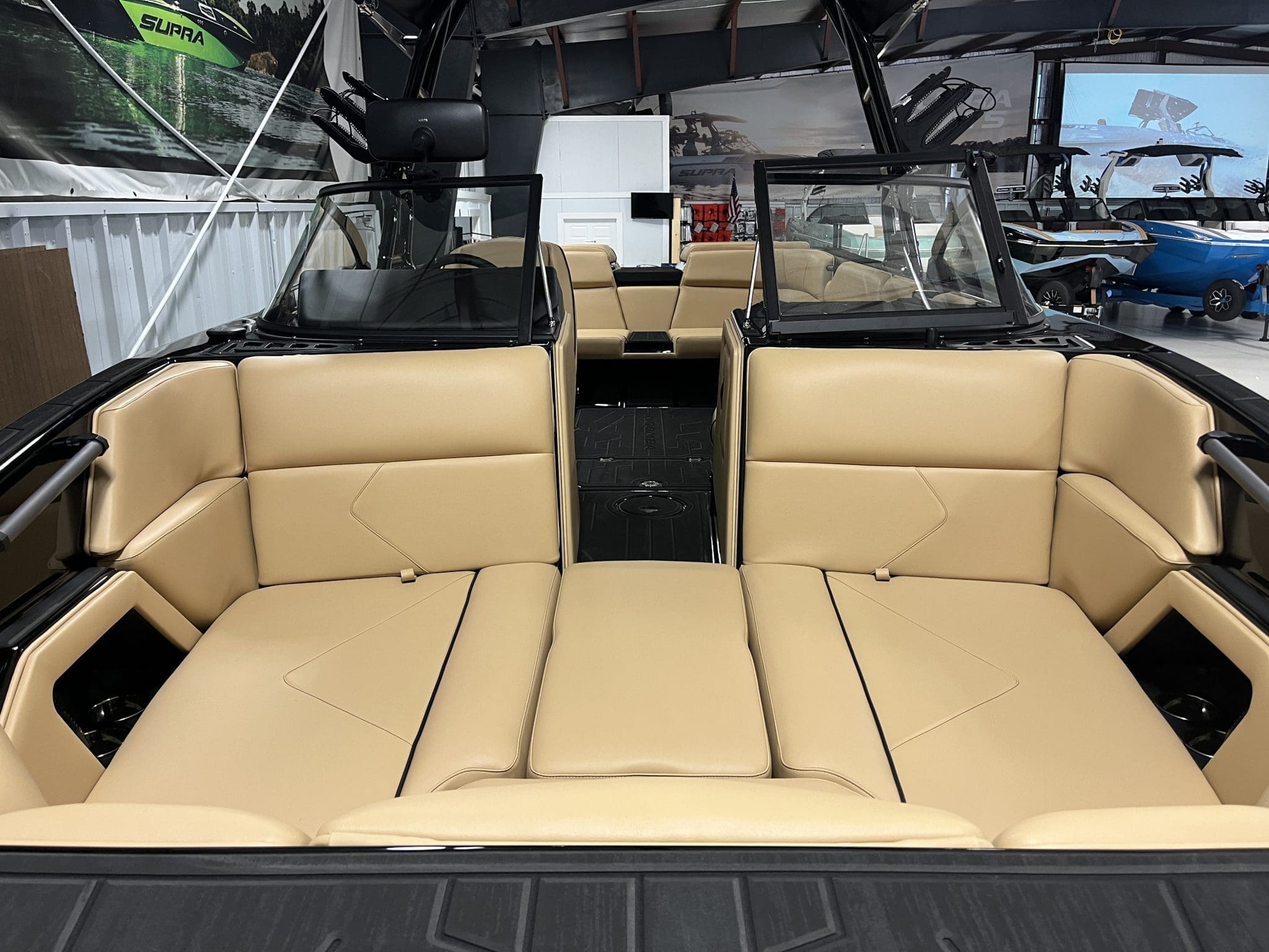 2026 - Moomba - Tykon - boat - Aqua Flake / Tan - SouthTown Watersports - Charlotte, NC - gallery image