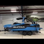 2022 - Supra - SL 450 - boat - Blue / Blue - SouthTown Watersports - Charlotte, NC - featured image