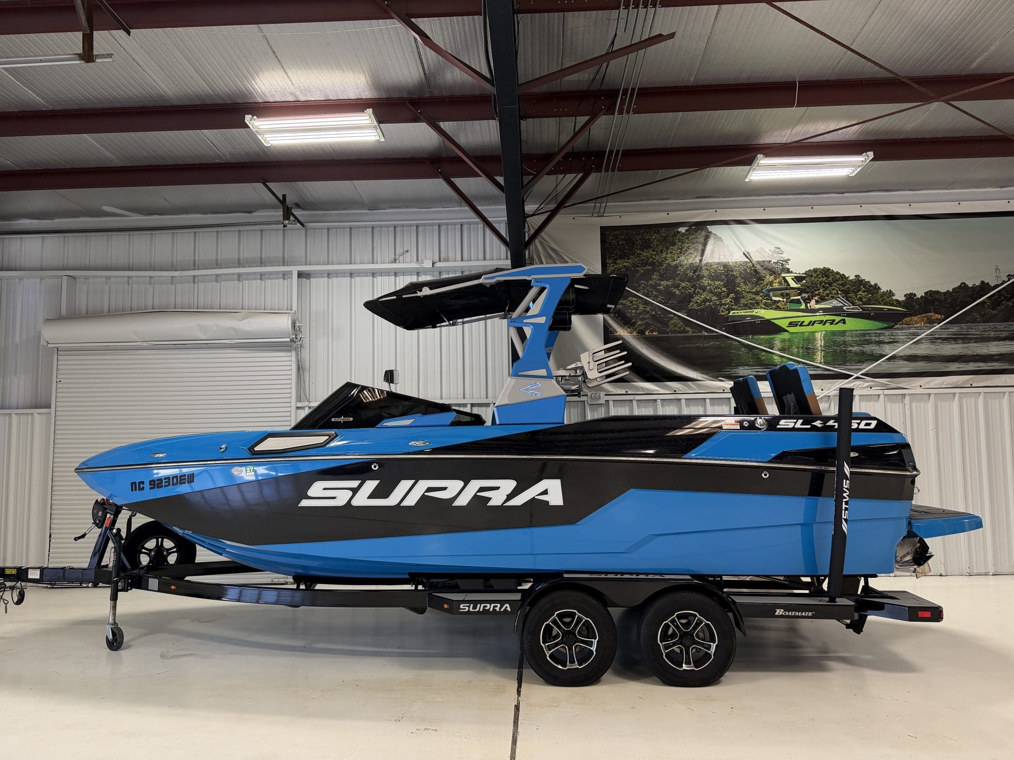 2022 - Supra - SL 450 - boat - Blue / Blue - SouthTown Watersports - Charlotte, NC - featured image