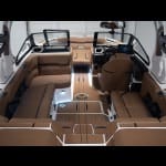2027 - Supra - R225 - boat - Eclipse Flake / Pure White / Pecan - SouthTown Watersports - Charlotte, NC - gallery image