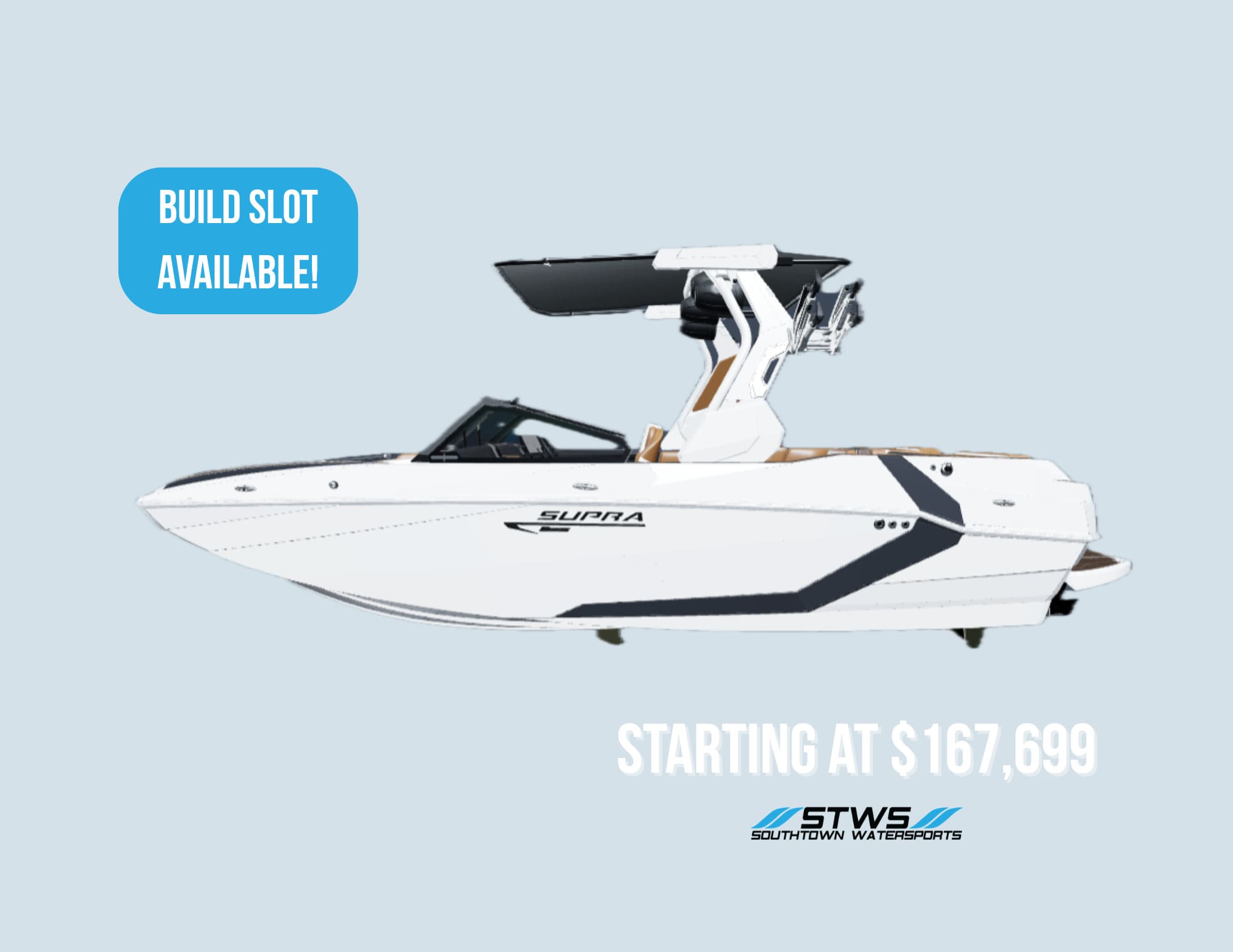 2027 - Supra - R225 Build Slot - boat - SouthTown Watersports - Charlotte, NC - featured image