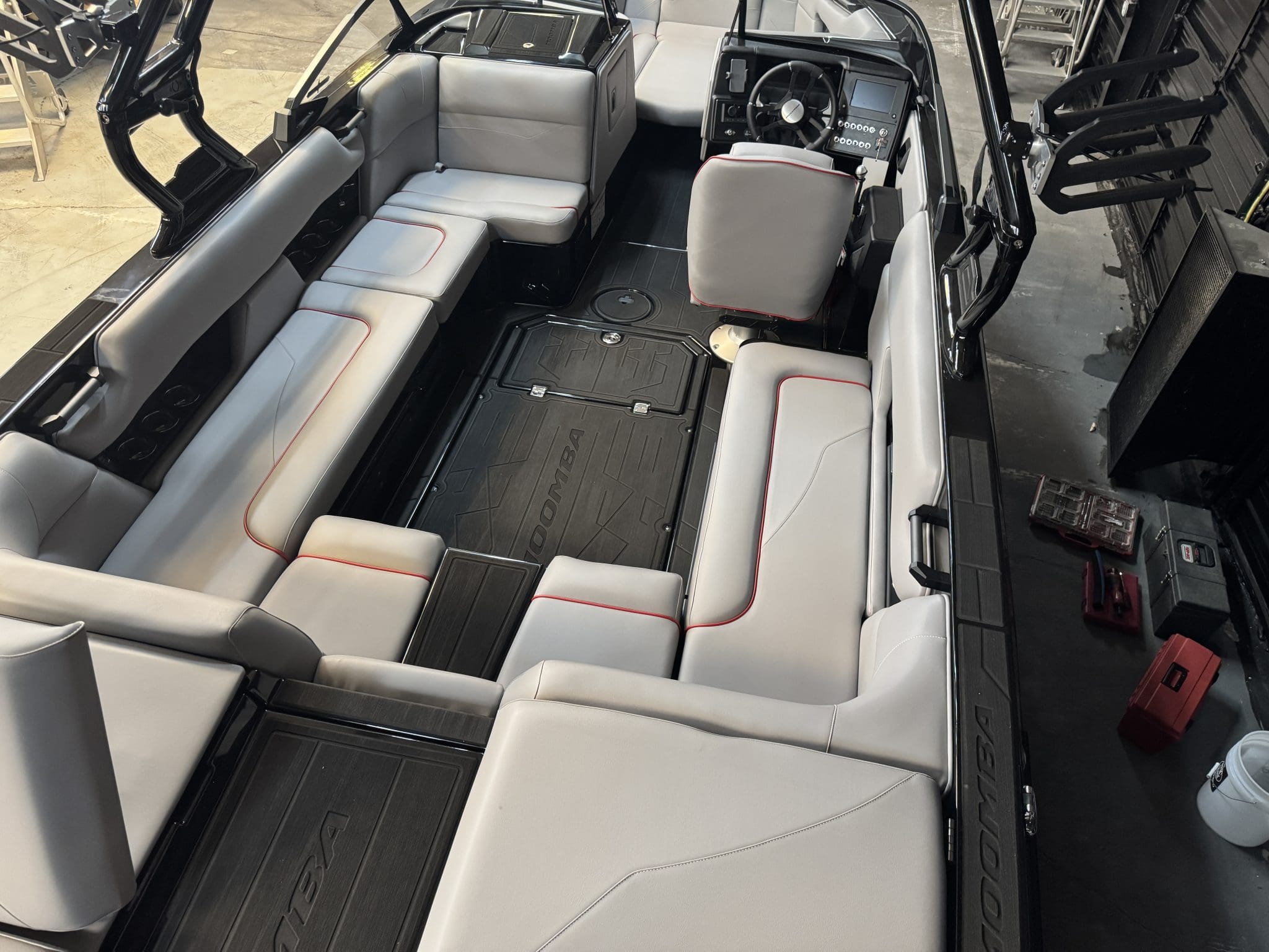 2026 - Moomba - Mojo - boat - Black Cherry / Light Graphite - SouthTown Watersports - Raleigh, NC - gallery image