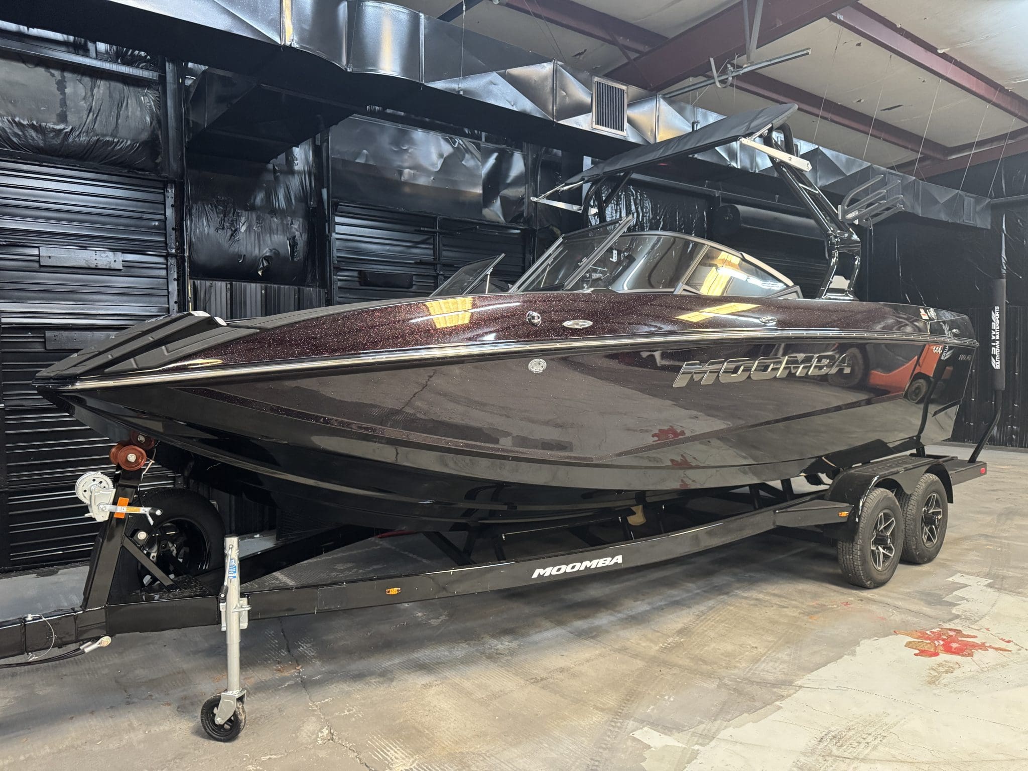 2026 - Moomba - Mojo - boat - Black Cherry / Light Graphite - SouthTown Watersports - Raleigh, NC - gallery image