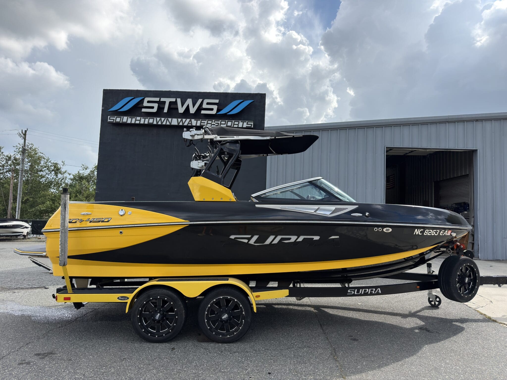 2014 - Supra - SC 450 - boat - SouthTown Watersports - Charlotte, NC - featured image