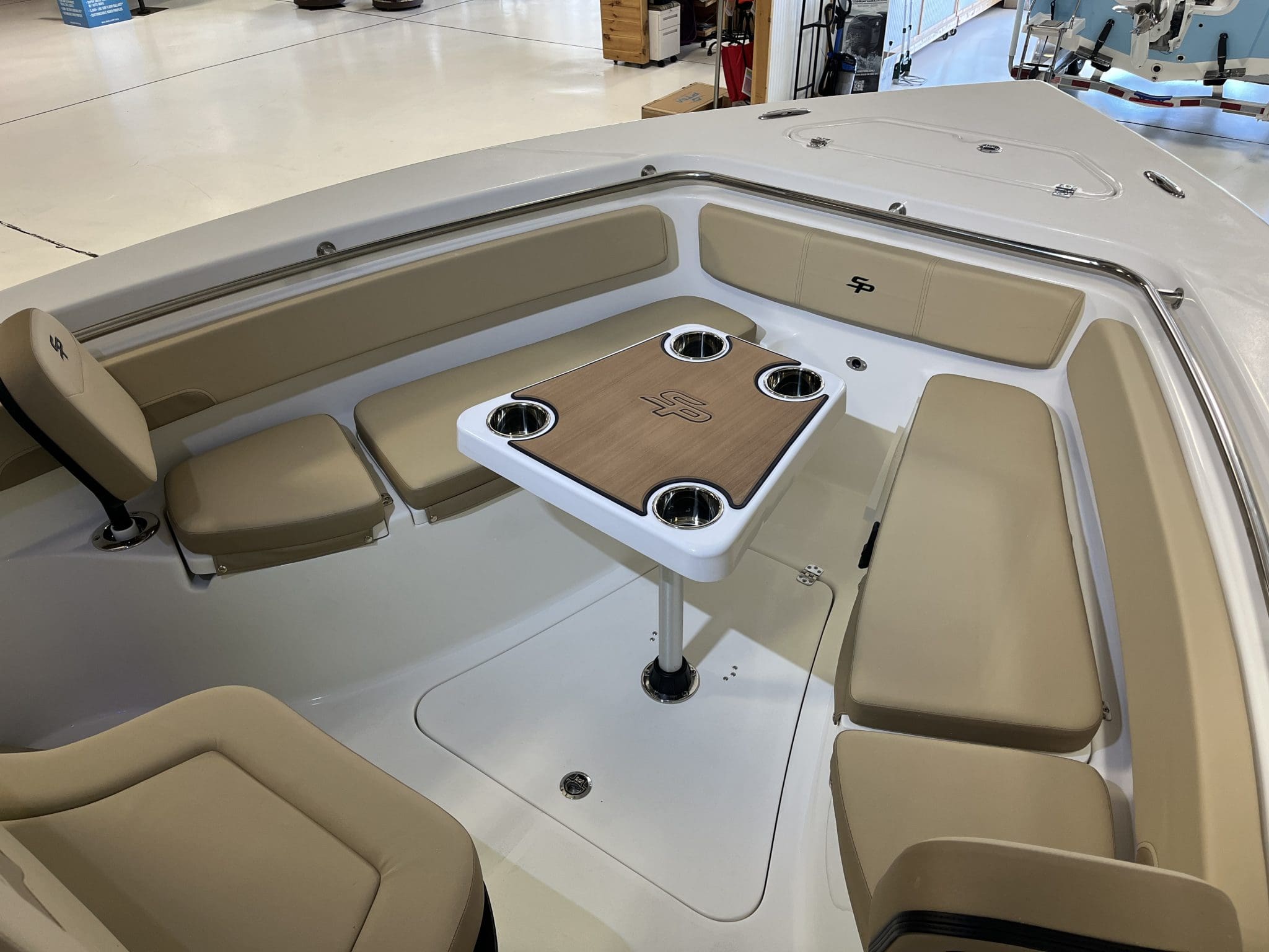 2026 - Sea Pro - 242 Sport - boat - Sea Foam / Tan - SouthTown Watersports - Charlotte, NC - gallery image