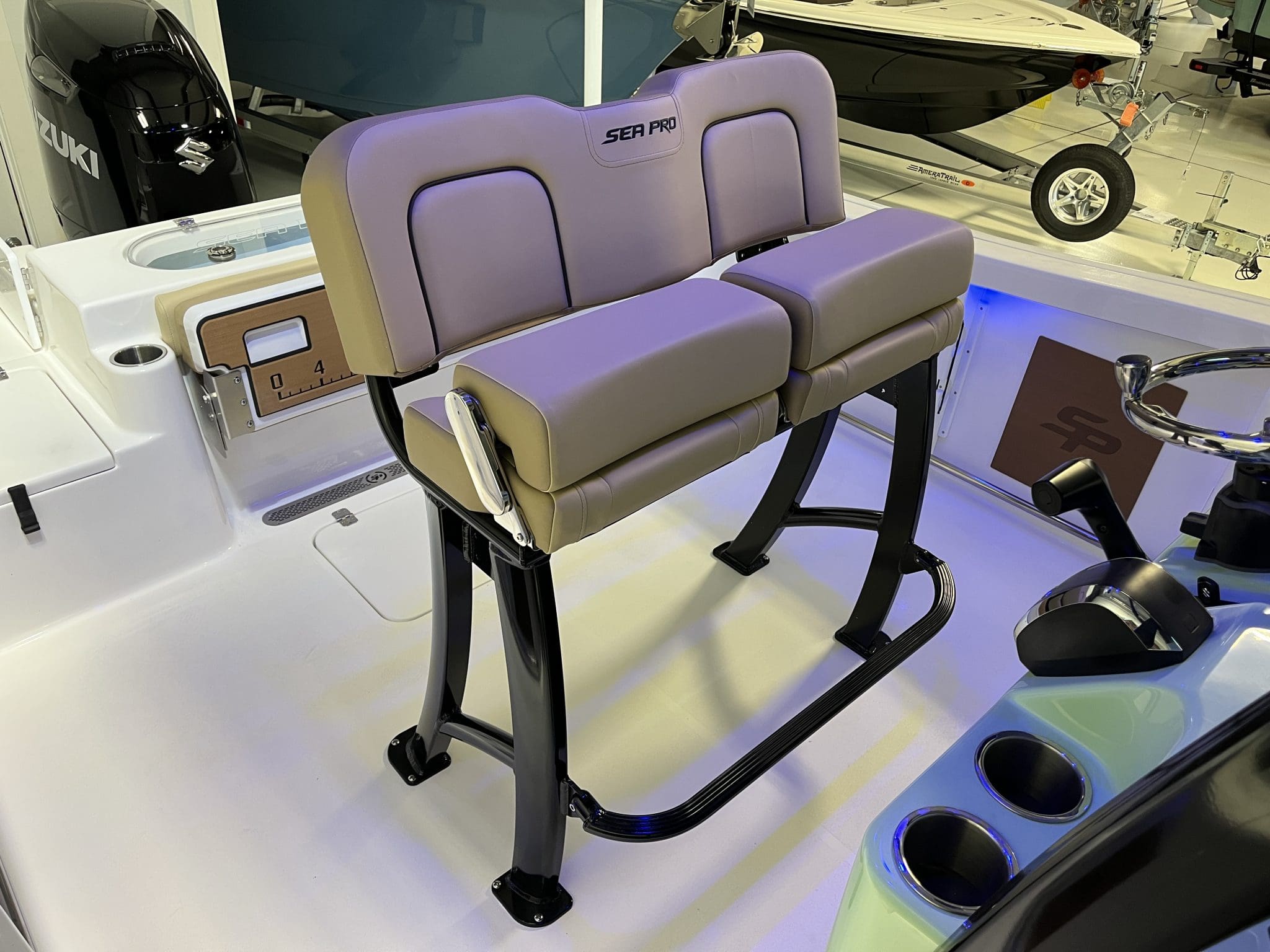 2026 - Sea Pro - 242 Sport - boat - Sea Foam / Tan - SouthTown Watersports - Charlotte, NC - gallery image