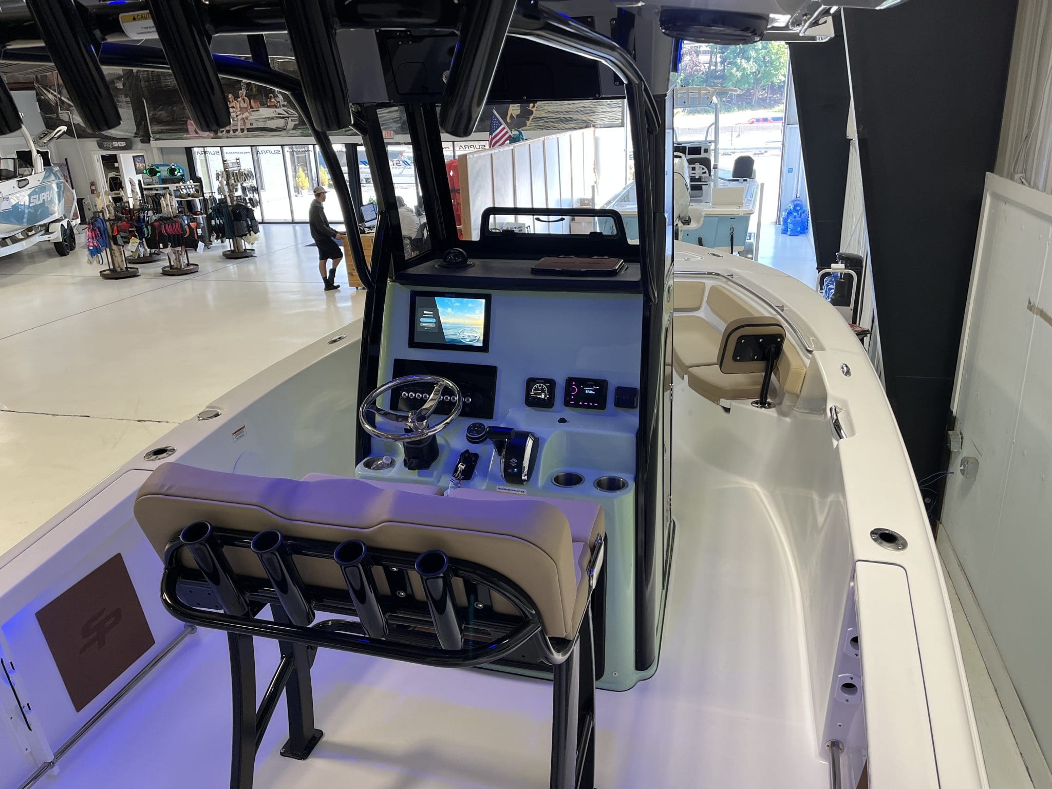 2026 - Sea Pro - 242 Sport - boat - Sea Foam / Tan - SouthTown Watersports - Charlotte, NC - gallery image