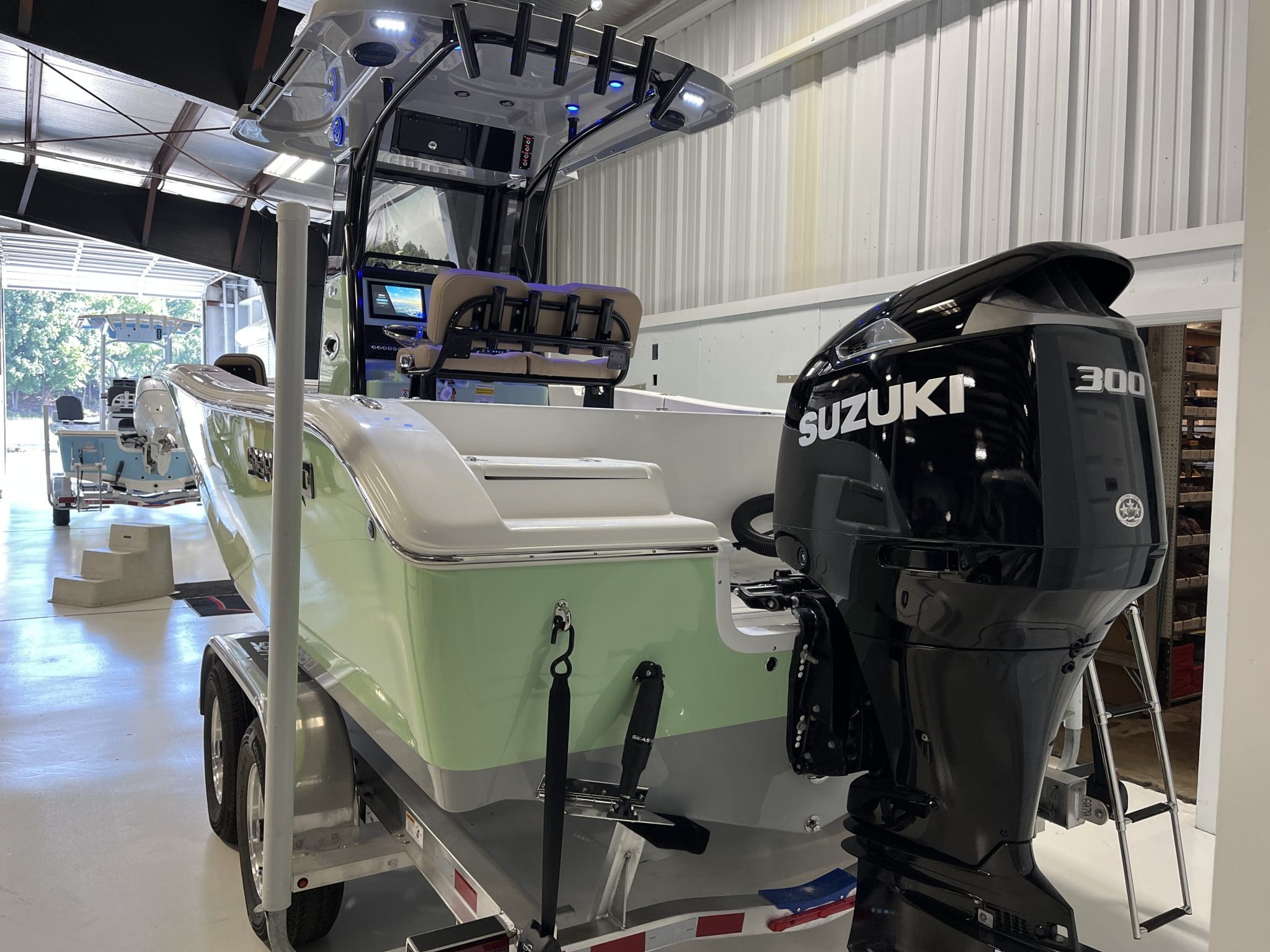 2026 - Sea Pro - 242 Sport - boat - Sea Foam / Tan - SouthTown Watersports - Charlotte, NC - gallery image