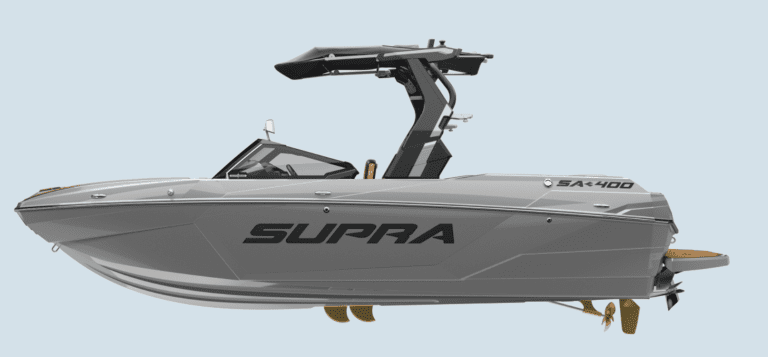 2025 - Supra - SA 400 - boat - Gray / Tan - SouthTown Watersports - Charlotte, NC - featured image