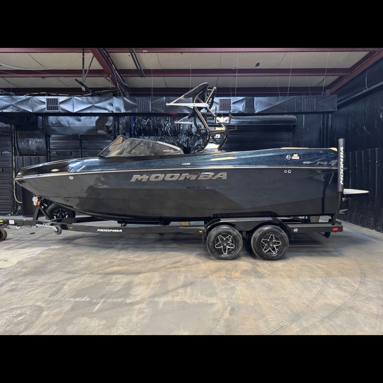 2026 - Moomba - Max - boat - Black / Tan - SouthTown Watersports - Raleigh, NC - featured image