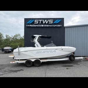 2025 - Supra - SA 400 - boat - White / Tan - SouthTown Watersports - Charlotte, NC - featured image