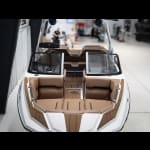 2027 - Supra - R225 - boat - Eclipse Flake / Pure White / Pecan - SouthTown Watersports - Charlotte, NC - gallery image