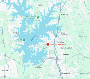 SouthTown Watersports Lake Norman location map
