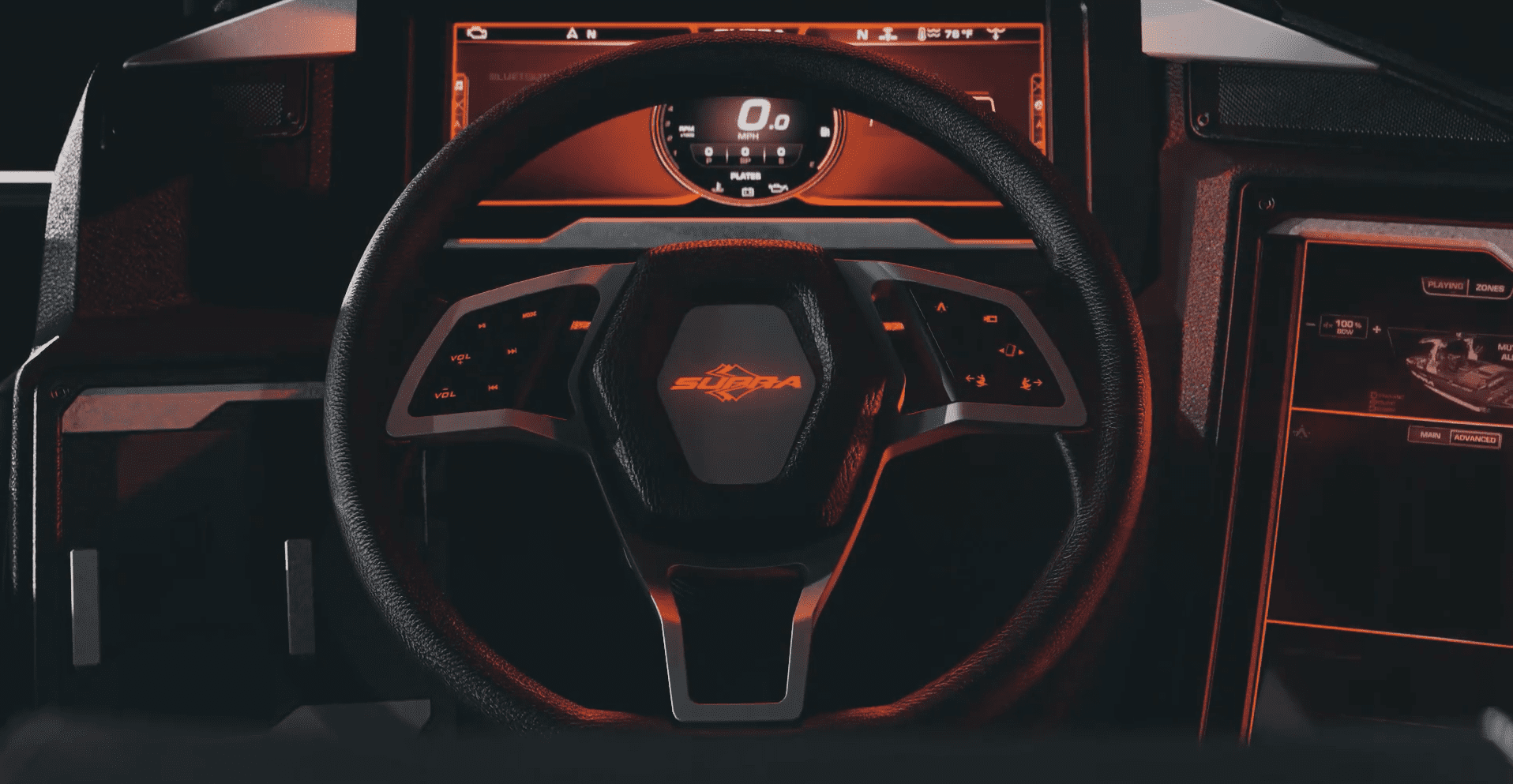 Supra Dash Video boat